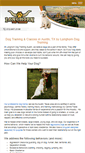 Mobile Screenshot of longhorndogtraining.com